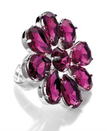 Petal Dolls Fuchsia Flower Ring