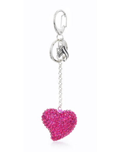 Malissa J Porto Heart Shaped Keyring