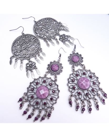 Accessories Set Of Two Drop Earrings