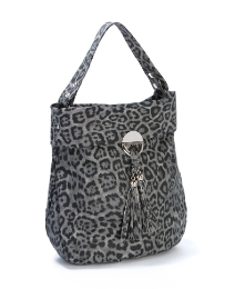 Lili Bou Leopard Tassel Bag