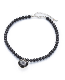 Funky Jewellery Bead and Heart Pendant