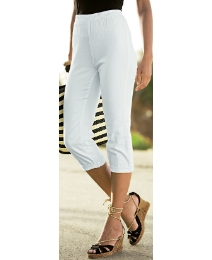 Plus Size Stretch Crop Jeans