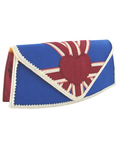 Irregular Choice Patty Union Jack Clutc