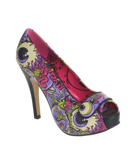 Iron Fist Oh No Peeptoe Platforms