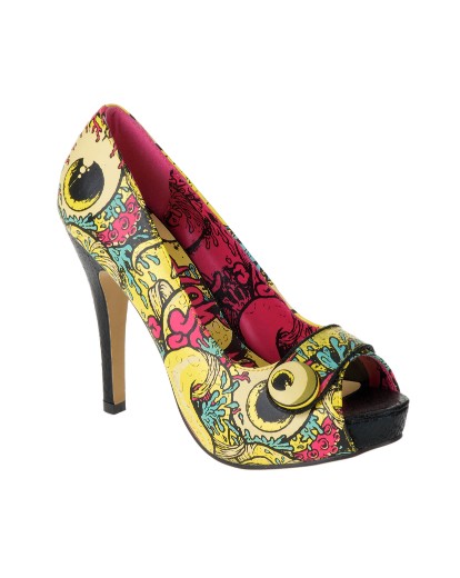 Iron Fist Oh No Peeptoe Platforms