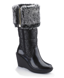 Posh Wellies Wedge Boots