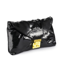 black clutch bag