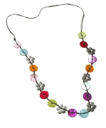 hippy bead necklace