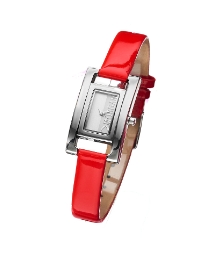 red strap watch