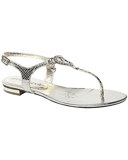 Moda in Pelle Neros Ladies Sandals