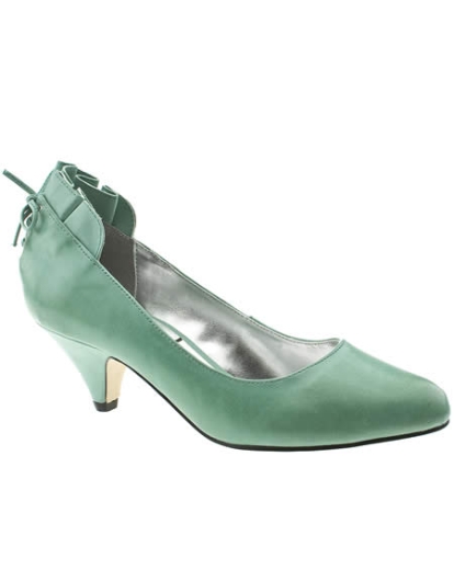 Schuh Shimmy Frill Back Court