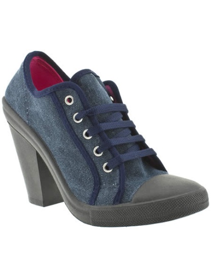 Schuh Carrie Lace Up Denim