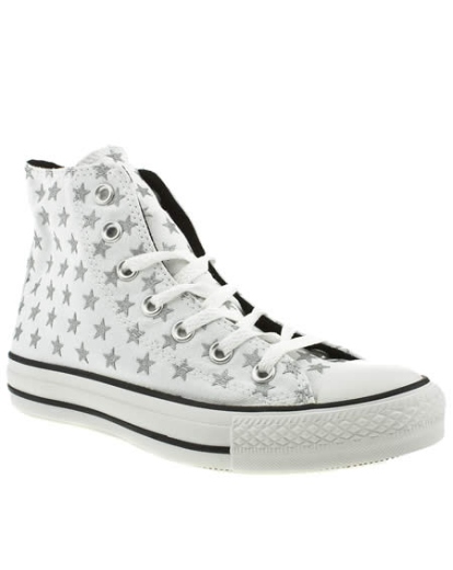 Converse All Star Repeat Star Print Hi