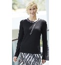 Bead Trim Sweater