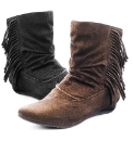 Viva La Diva Fringe Ankle Boot E