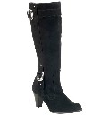 Legroom High Leg Suede Boot E Fit