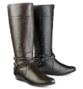 Legroom Extra Wide Leg Wedge Boot EEE