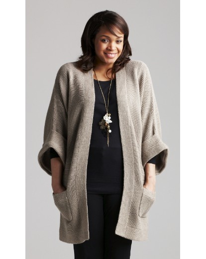 Jeffrey chunky knit cardi