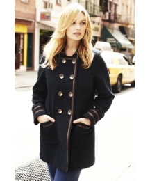 Angel Ribbons Double Breasted Coat