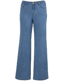 wide leg flared jeans