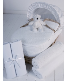 5 Piece Moses Basket Nursery Set