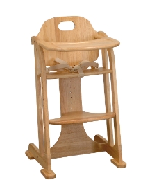 East Coast Multiheight Highchair Natural