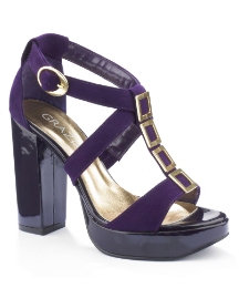 Grazia Chunky Heel Platform Sandals EEE