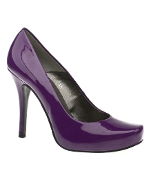 Schuh Costu PF Stilletto Court Shoes Square toe purple p latform stilettos from Schuh. Save £24.99 now £30