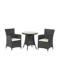 Cannes Ebony Black Bistro Carver Set