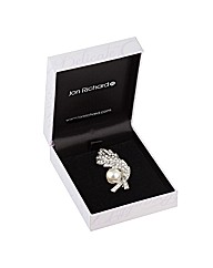 Jon Richard Pearl Wrap Leaf Brooch Jon Richard Pearl Wrap Leaf Brooch
