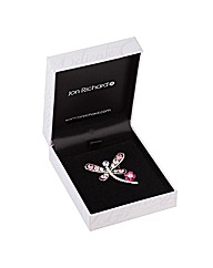 Jon Richard Tonal Pink Butterfly Brooch Jon Richard Tonal Pink Butterfly Brooch