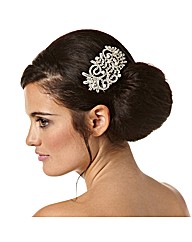 Jon Richard Vintage Crystal Hair Comb