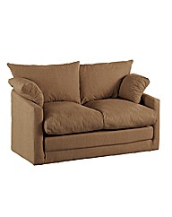 Marianne Faux Compact Sofa Bed Metal Act