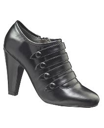 Black military style shoe boots
