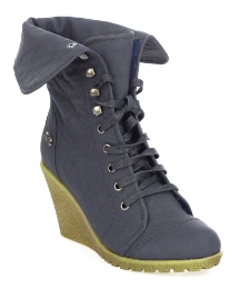 XTI Wedge Lace Boot