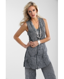 Sulu Linen Mix Sleeveless Top