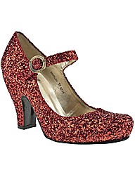 Red Or Dead Shirley Glitter