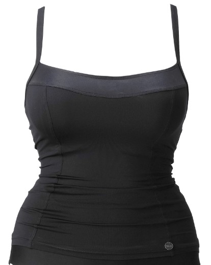 Black Panache Concealed Support Tankini