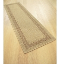 Greek Key Flatweave Runners & Rugs BEIGE 60X110
