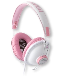 Earpollution Throw Bax Headphones Pink from Fifty Plus