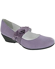Riva Melody Wedge Suede Shoe