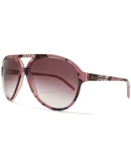 Dolce & Gabbana Flower Print Aviators
