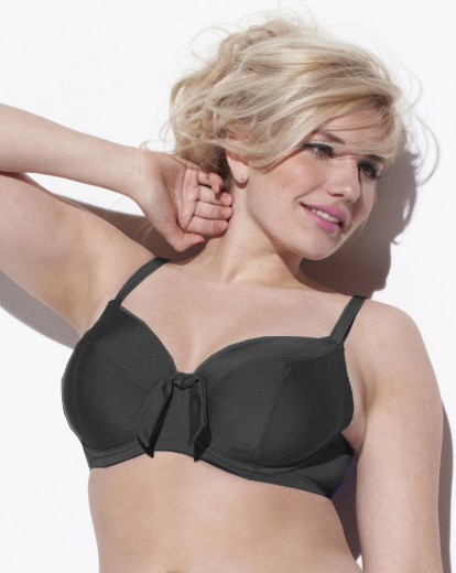 Black Pour Moi? Azure Non Padded Underwired Bikini Top