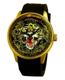Ed Hardy Gents Autometer Tiger Watch from JD Williams