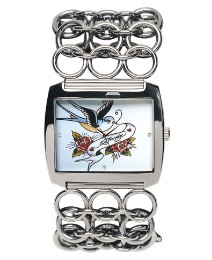 Ed Hardy Ladies Lynx Blue Bird Watch from Fashion World