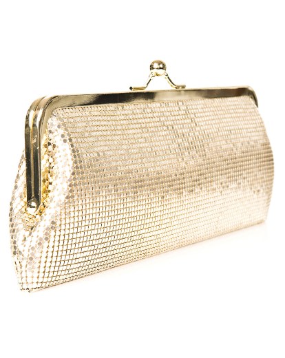 Daniel Chain Mesh Gold Bag Save £40.00