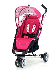 Petite Star Ziax Stroller Pink Polka Dot Picture