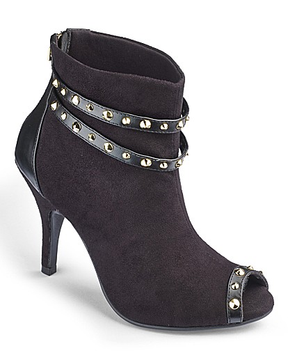 Grazia Studded Shoe Boot E Fit