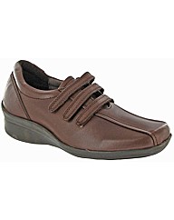Amblers Bromley Ladies Leather Flat Shoe
