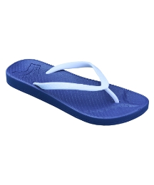 Gumbies Kids Blue and White Fish Flop